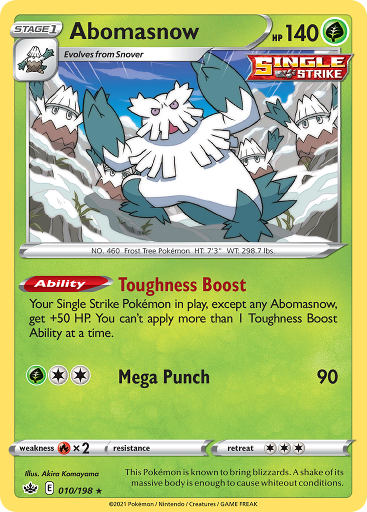 Abomasnow 10 / 198