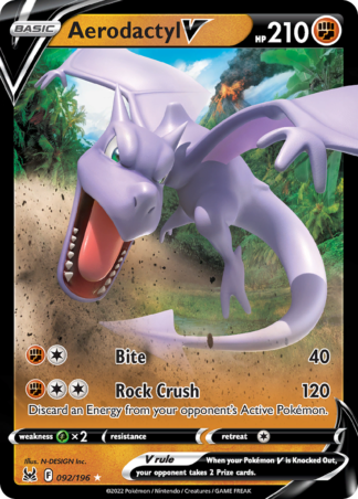 Aerodactyl V 92 / 196