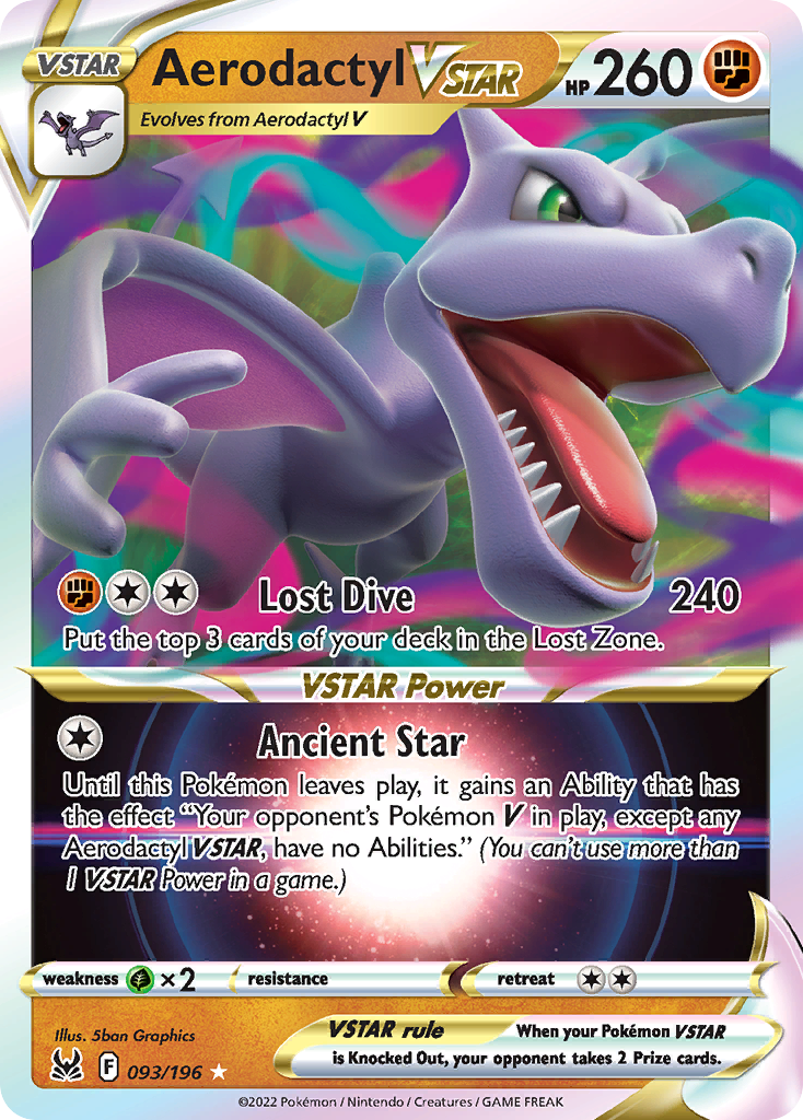 Aerodactyl VSTAR 93 / 196