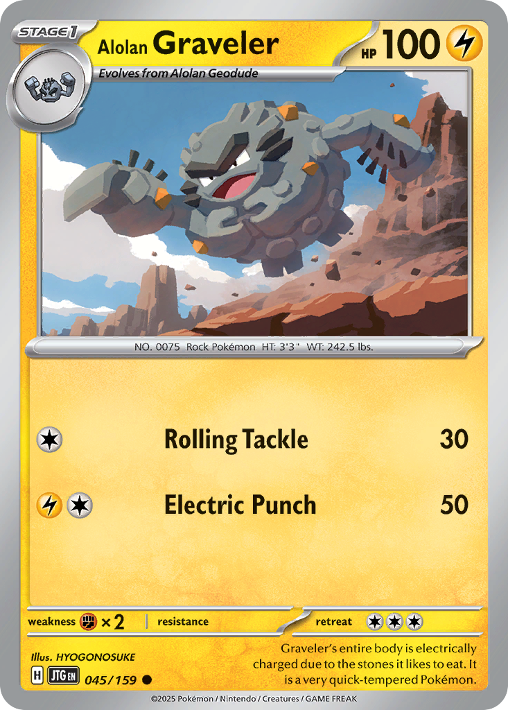 Alolan Graveler 45 / 159