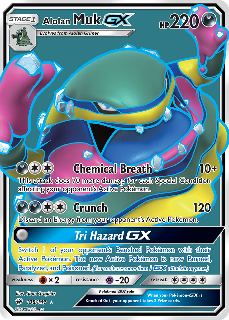 Alolan Muk-GX 138 / 147