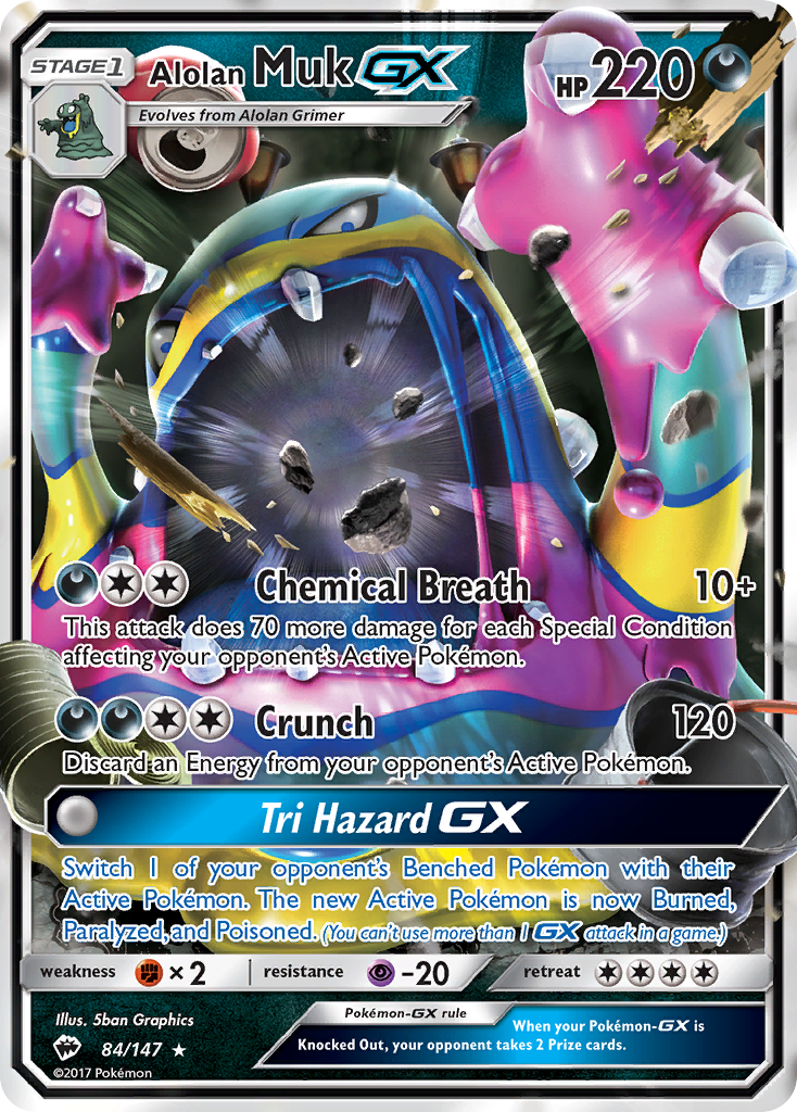 Alolan Muk-GX 84 / 147
