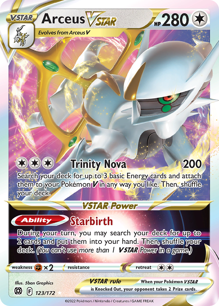 Arceus VSTAR 123 / 172