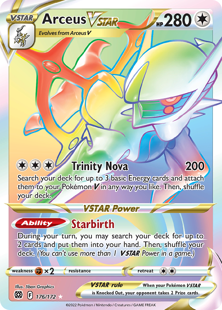 Arceus VSTAR 176 / 172