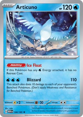 Articuno 144 / 165