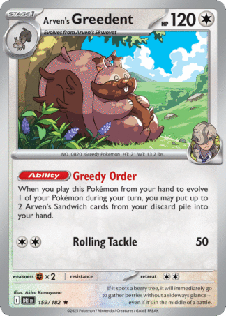 Arven’s Greedent 159 / 182