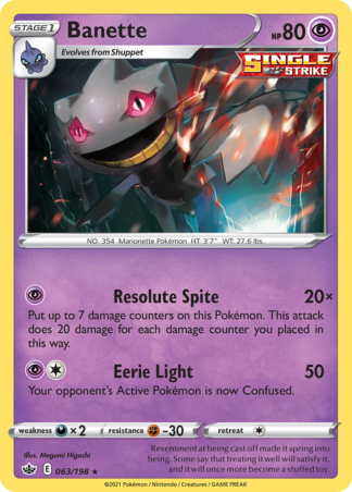 Banette 63 / 198
