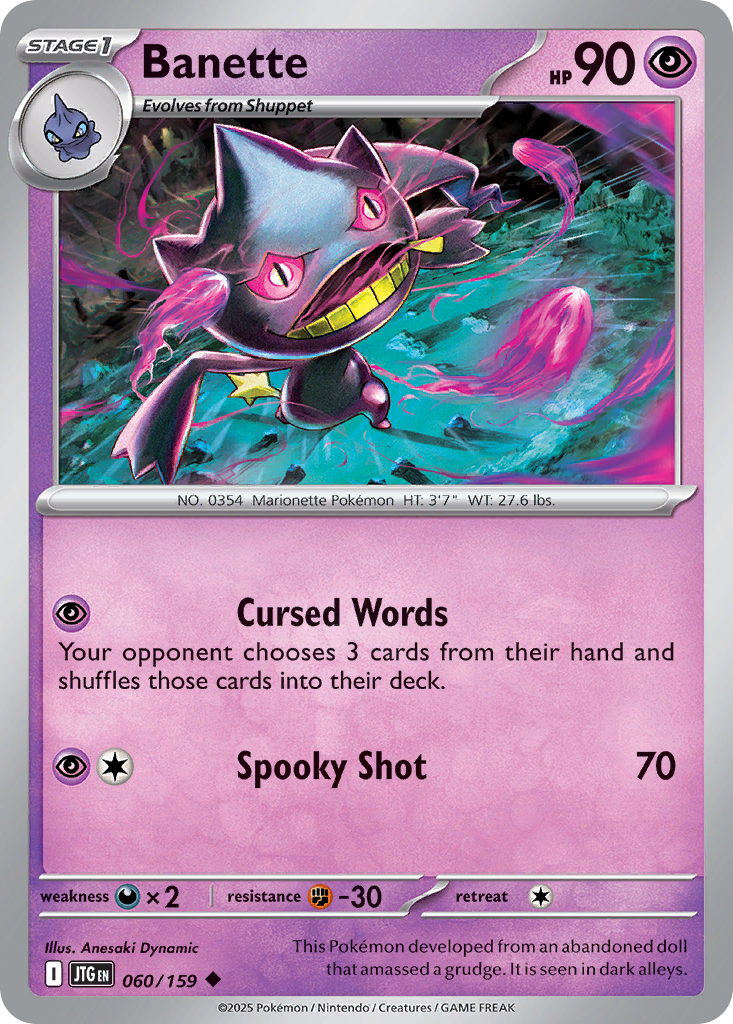 Banette 60 / 159