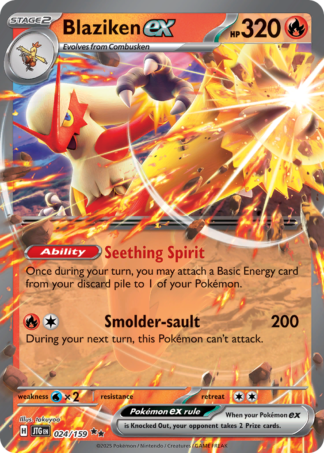 Blaziken ex 24 / 159