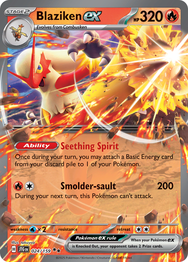 Blaziken ex 24 / 159