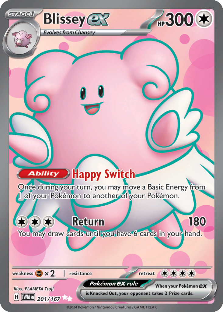 Blissey ex 201 / 167