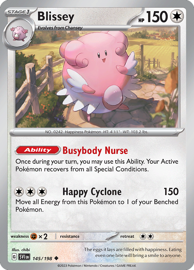 Blissey 145 / 198