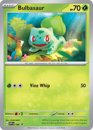 Bulbasaur SVP 46