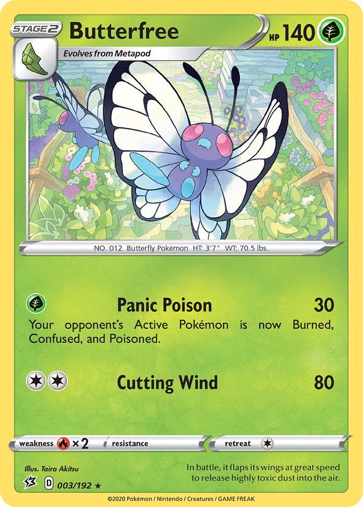 Butterfree 3 / 192