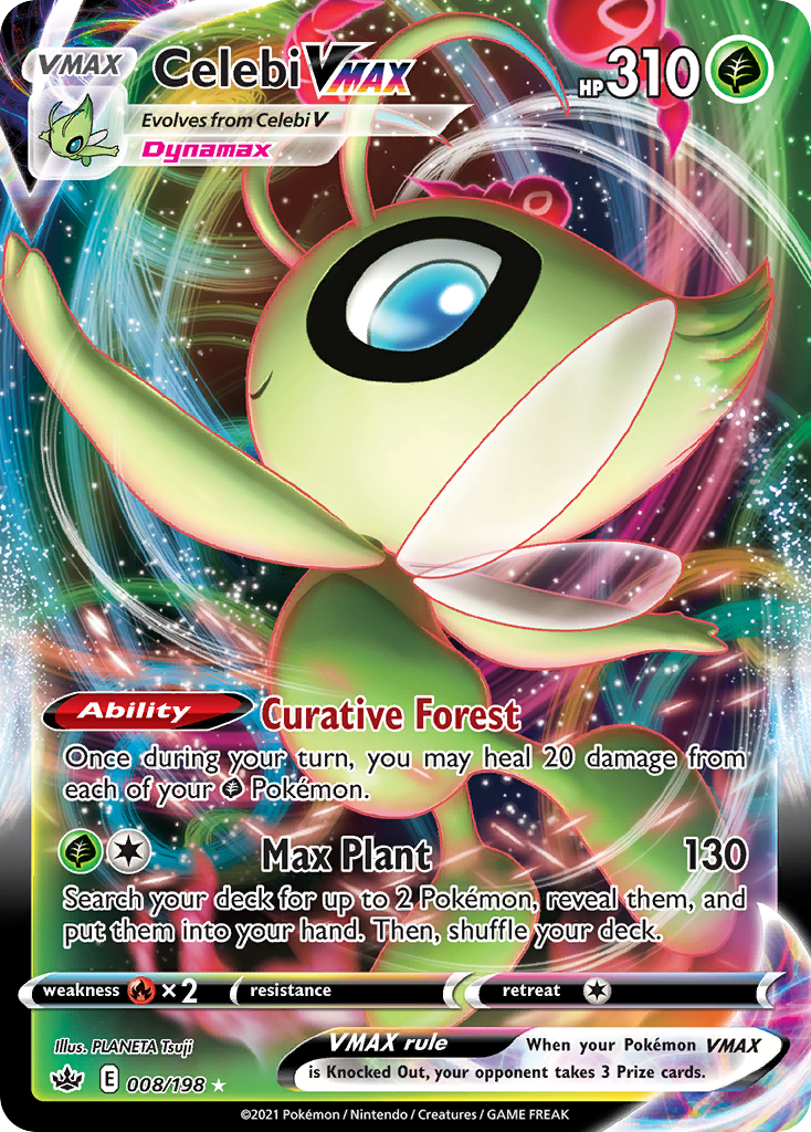 Celebi VMAX 8 / 198