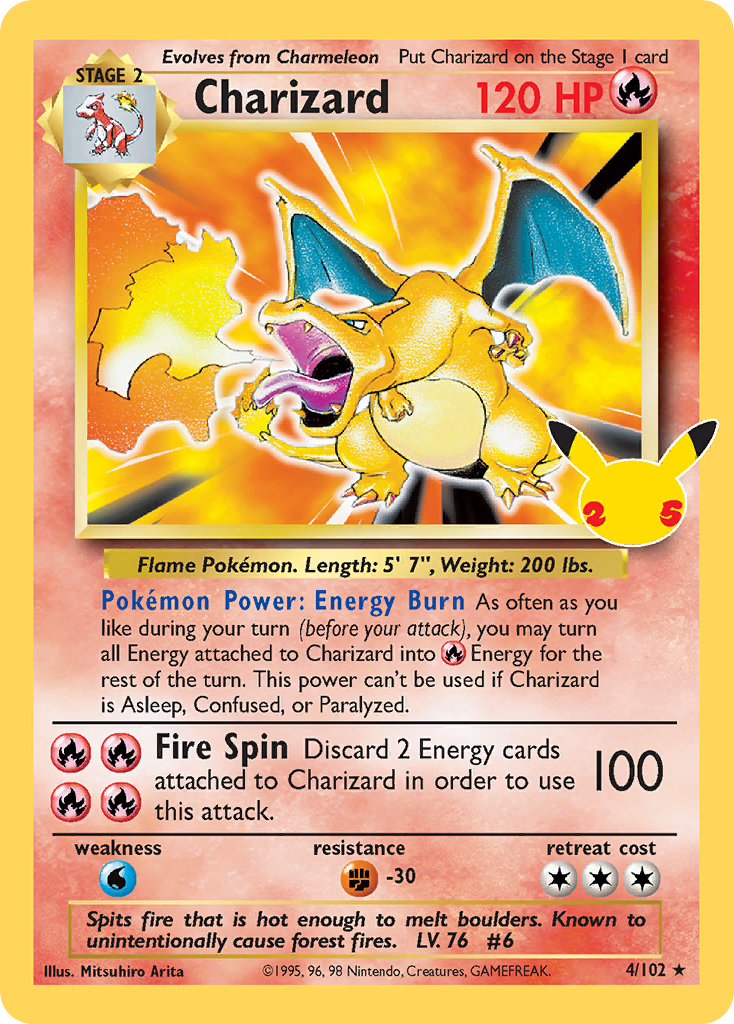 Charizard 4 / 25