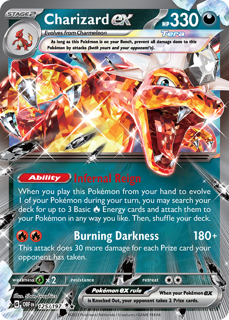 Charizard ex 125 / 197
