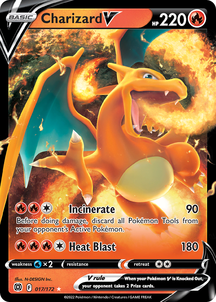 Charizard V 17 / 172