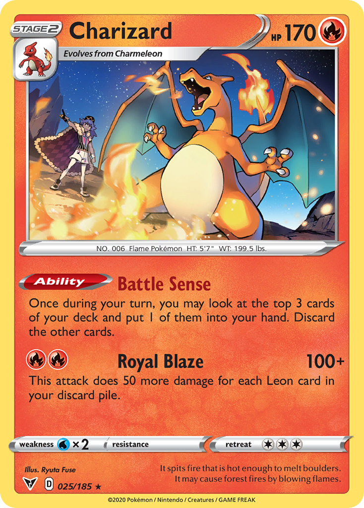 Charizard 25 / 185