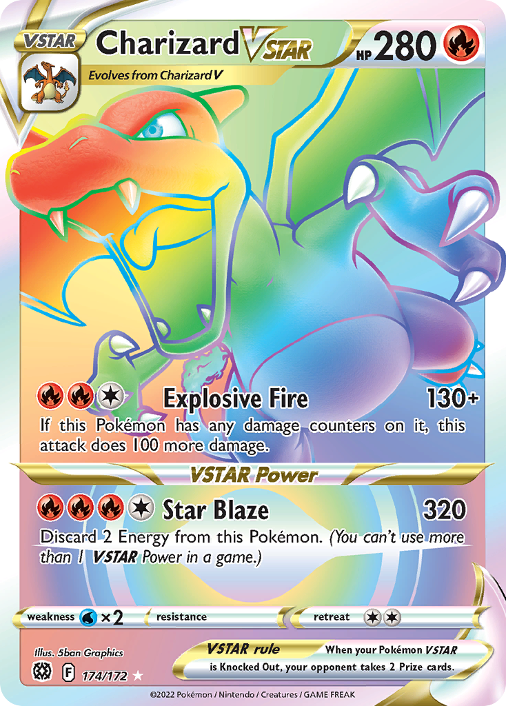 Charizard VSTAR 174 / 172