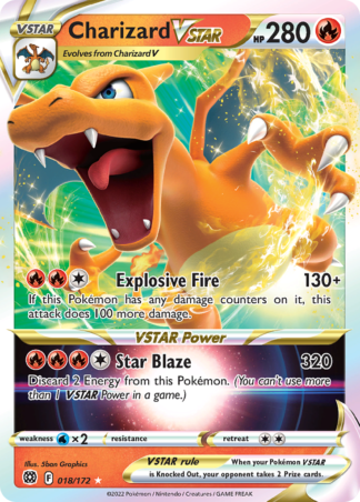 Charizard VSTAR 18 / 172