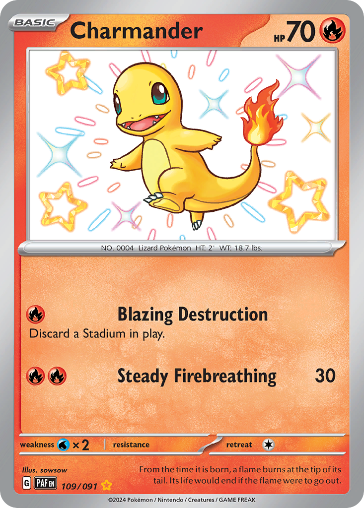 Charmander 109 / 91