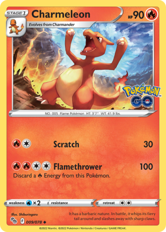 Charmeleon 9 / 78
