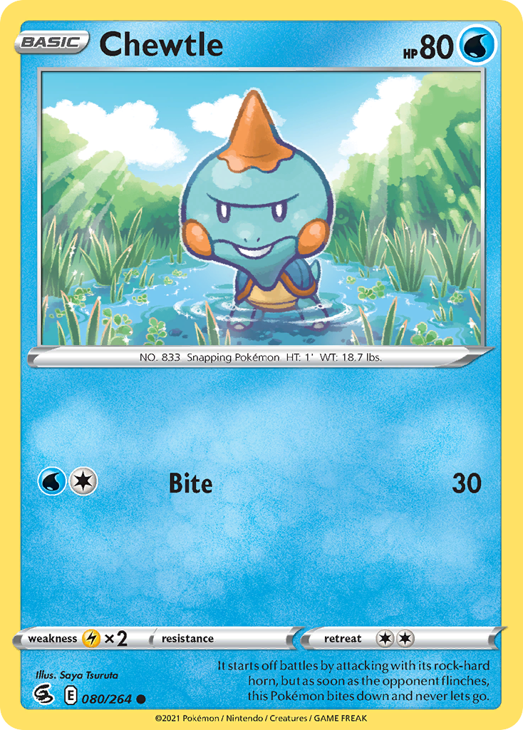 Chewtle 80 / 264