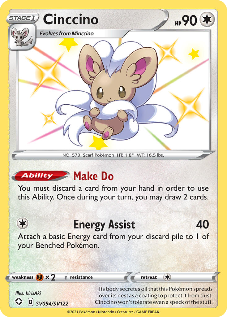 Cinccino SV094 / 72