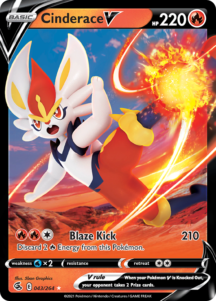 Cinderace V 43 / 264
