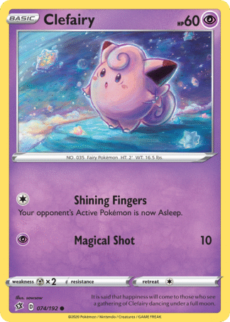 Clefairy 74 / 192