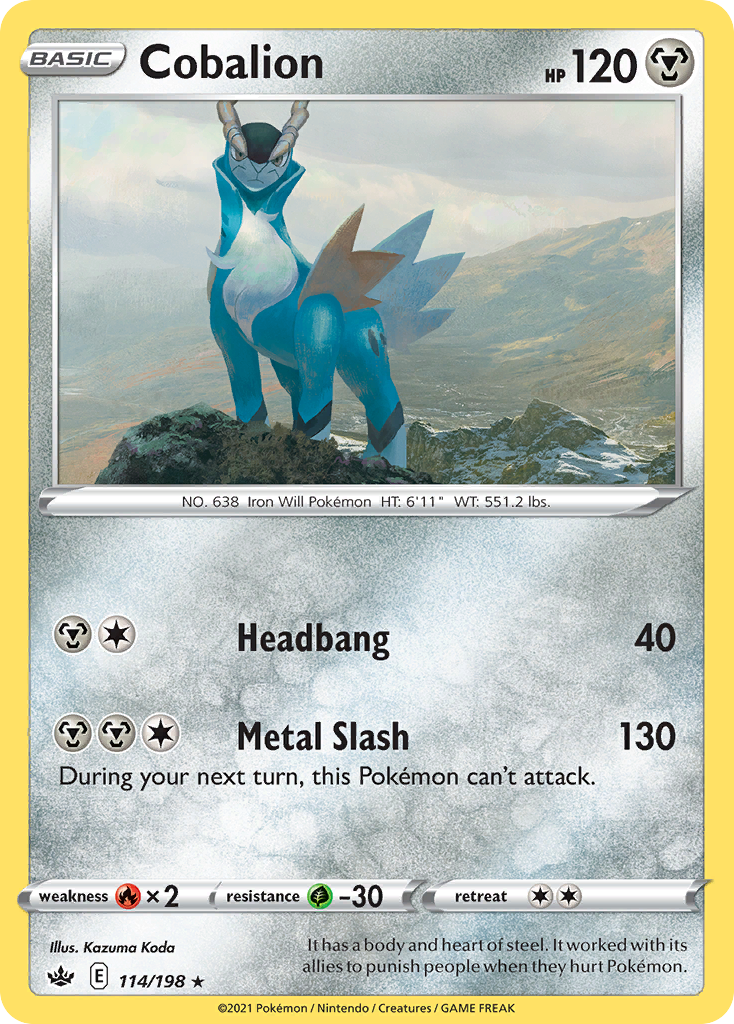 Cobalion 114 / 198