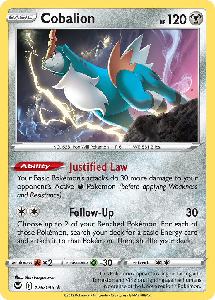 Cobalion 126 / 195