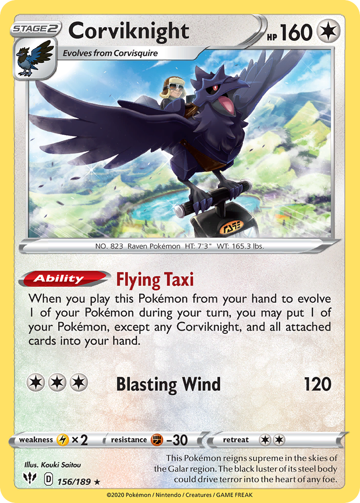 Corviknight 156 / 189