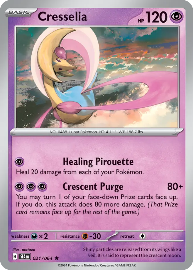Cresselia 21 / 64
