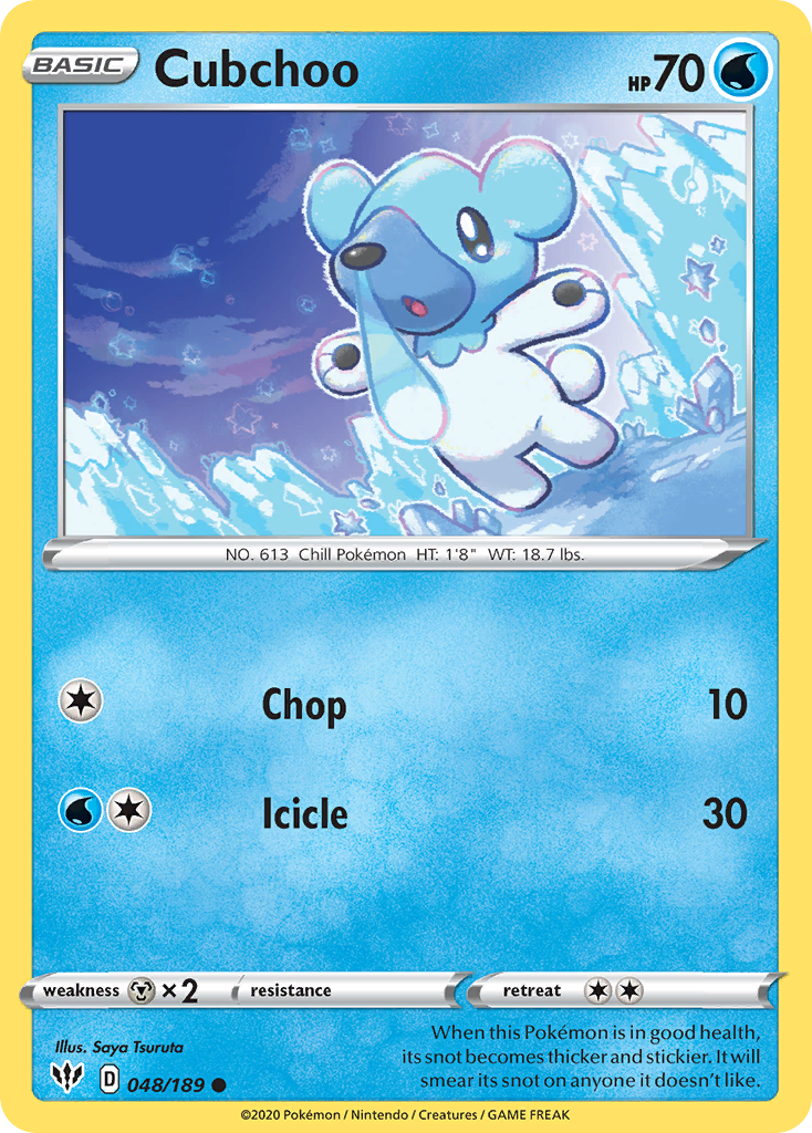 Cubchoo 48 / 189