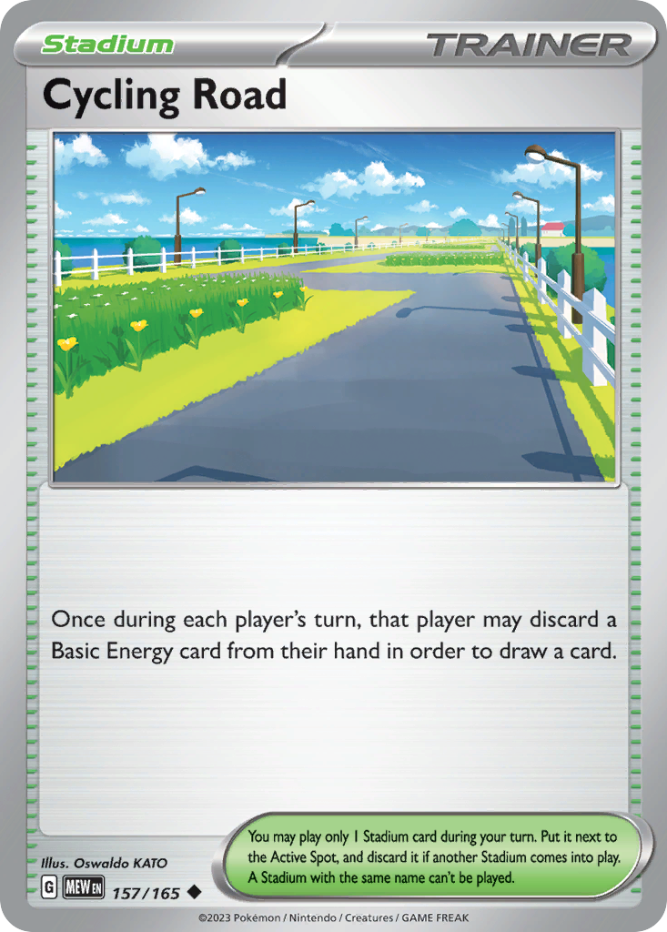 Cycling Road 157 / 165