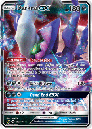 Darkrai-GX 88a / 147