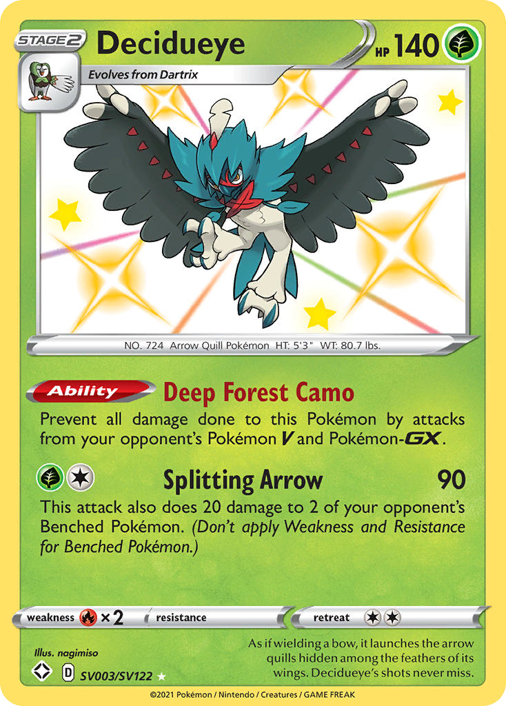 Decidueye SV003 / 72