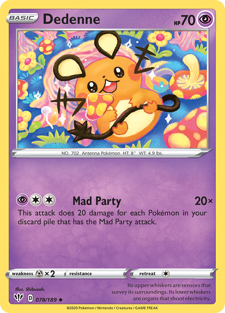 Dedenne 78 / 189