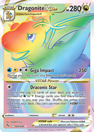 Dragonite VSTAR 81 / 78