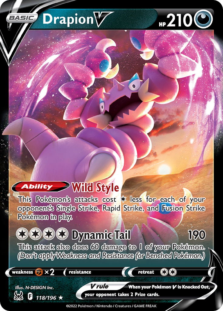 Drapion V 118 / 196