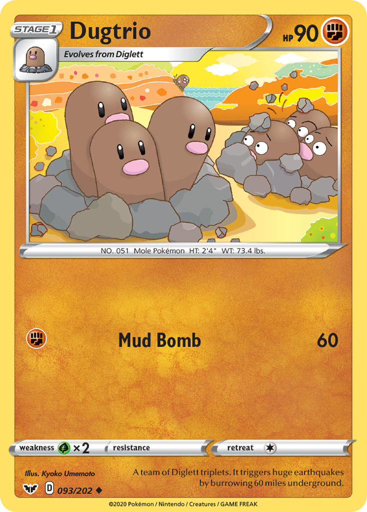 Dugtrio 93 / 202