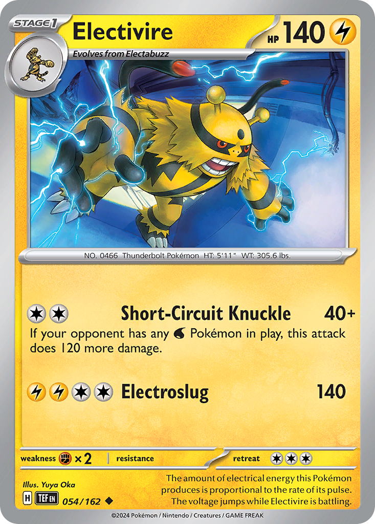 Electivire 54 / 162