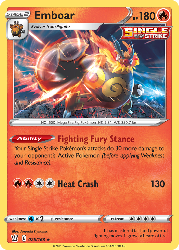 Emboar 25 / 163
