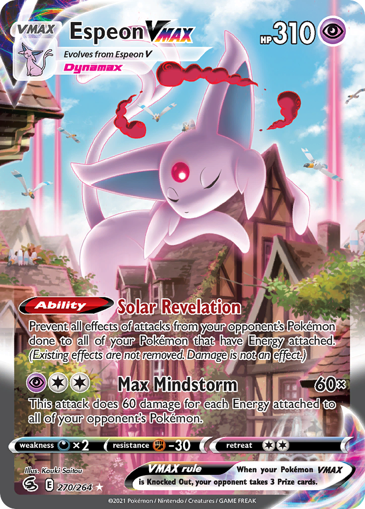 Espeon VMAX 270 / 264