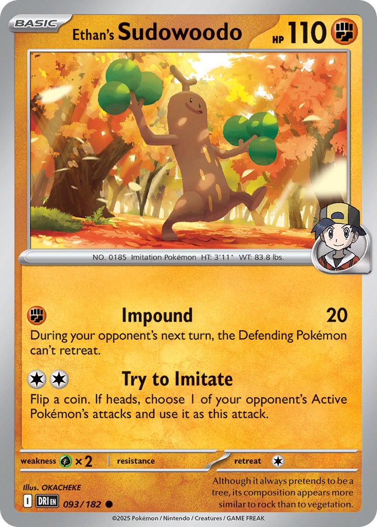 Ethan’s Sudowoodo 93 / 182