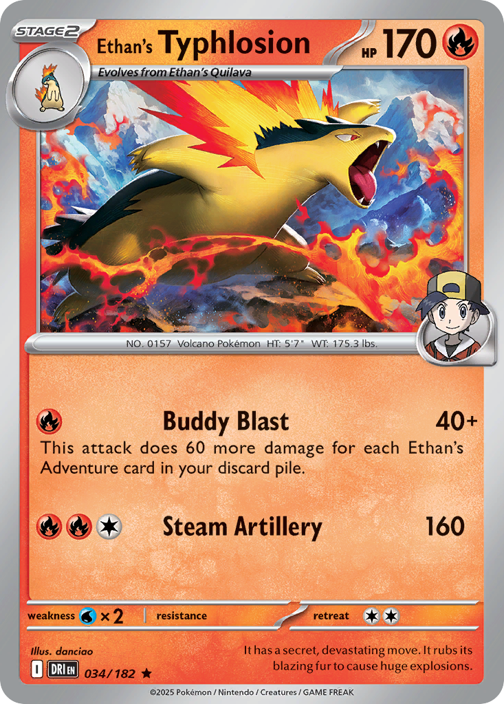 Ethan’s Typhlosion 34 / 182