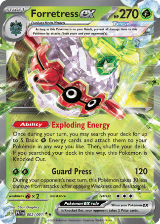 Forretress ex 2 / 91