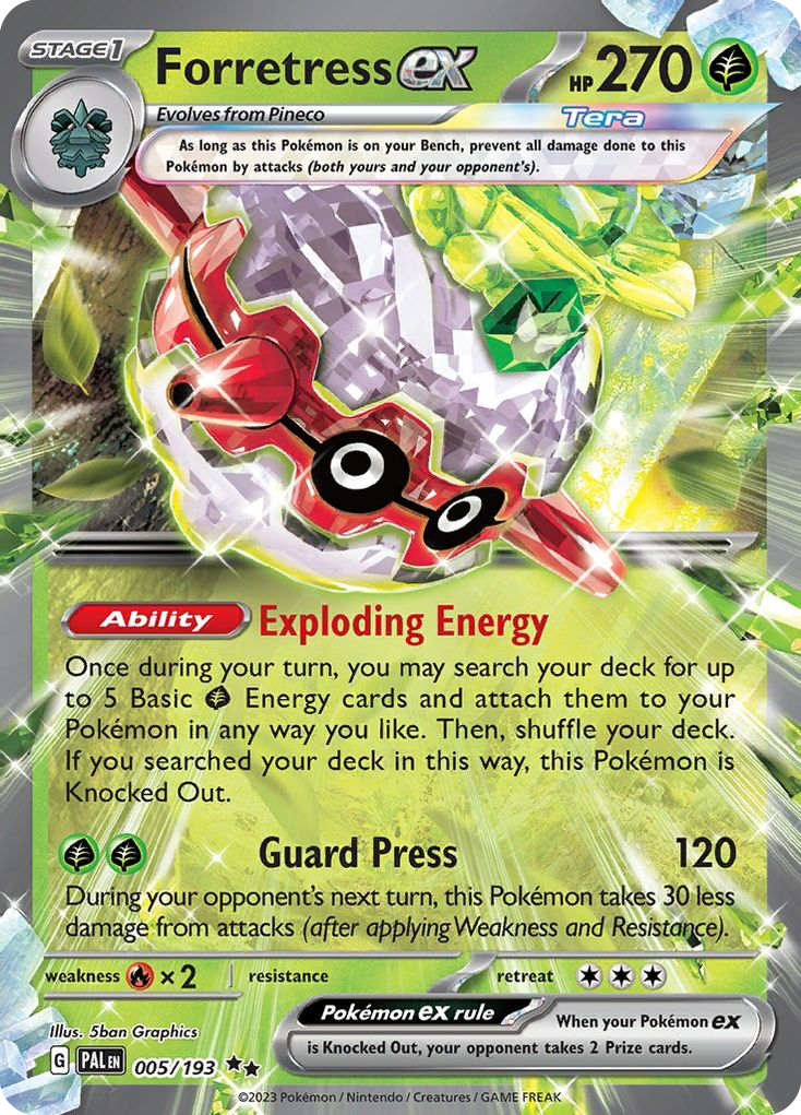 Forretress ex 5 / 193